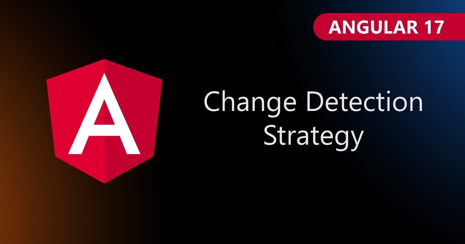 Change Detection Strategy - faster Angular